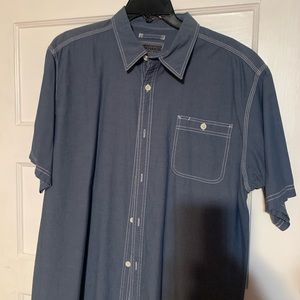 Mountain Khakis, Mens, SS, blue, XL